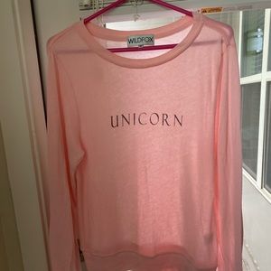 Wildfox “Unicorn” Sweater